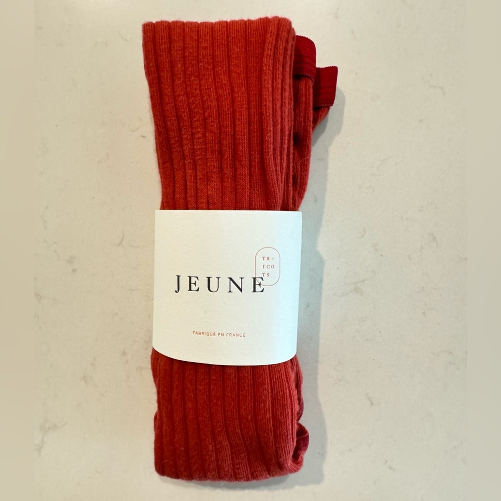 Jeune Girls Tights made in France Sz 10Y